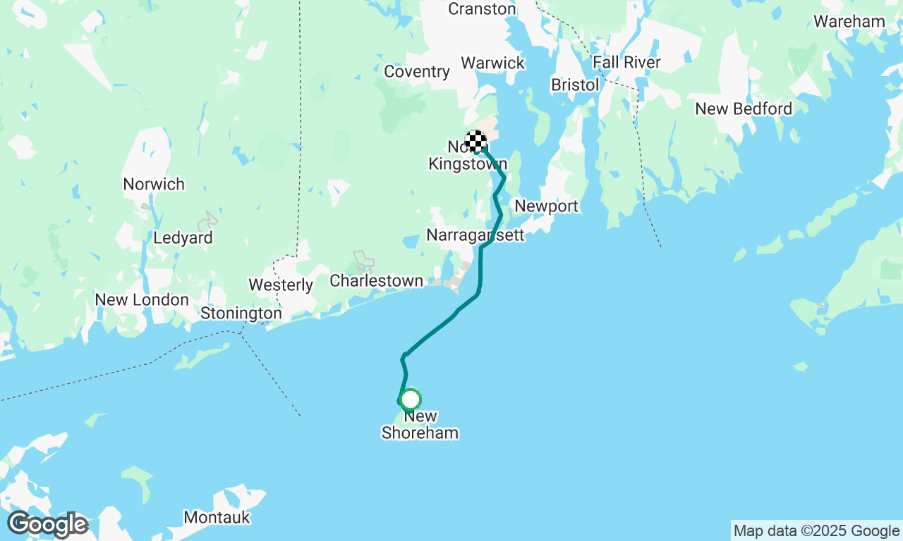 Return from Block Island