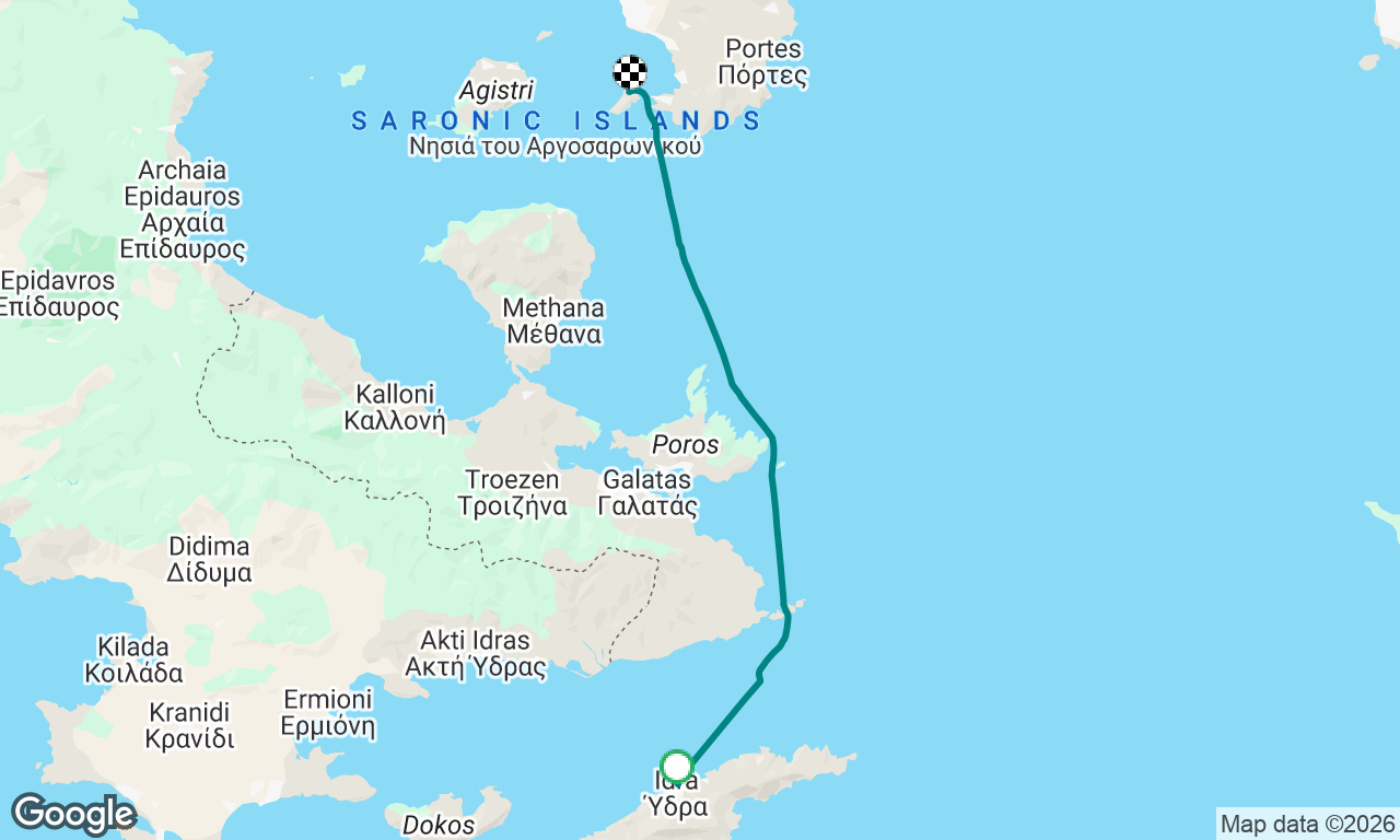 Voyage map
