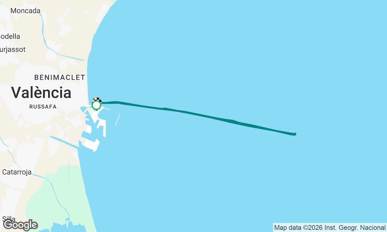 Abortive first voyage