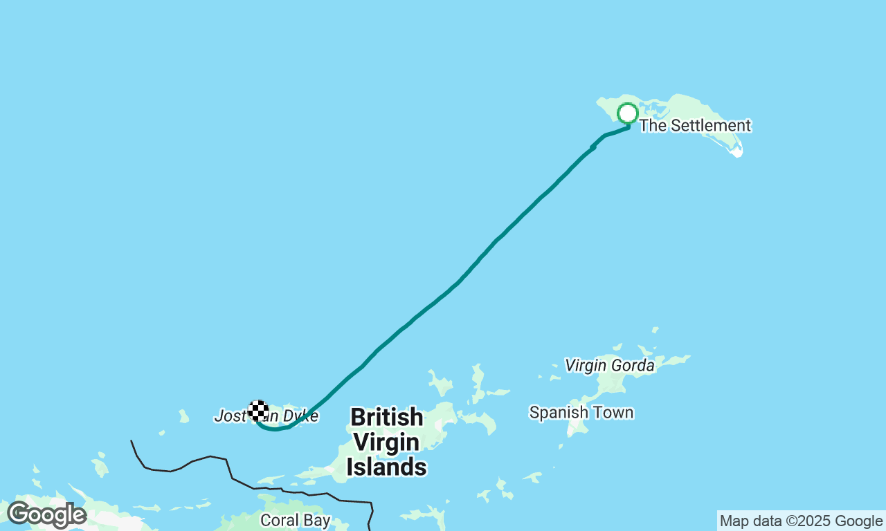 Anegada to YVD