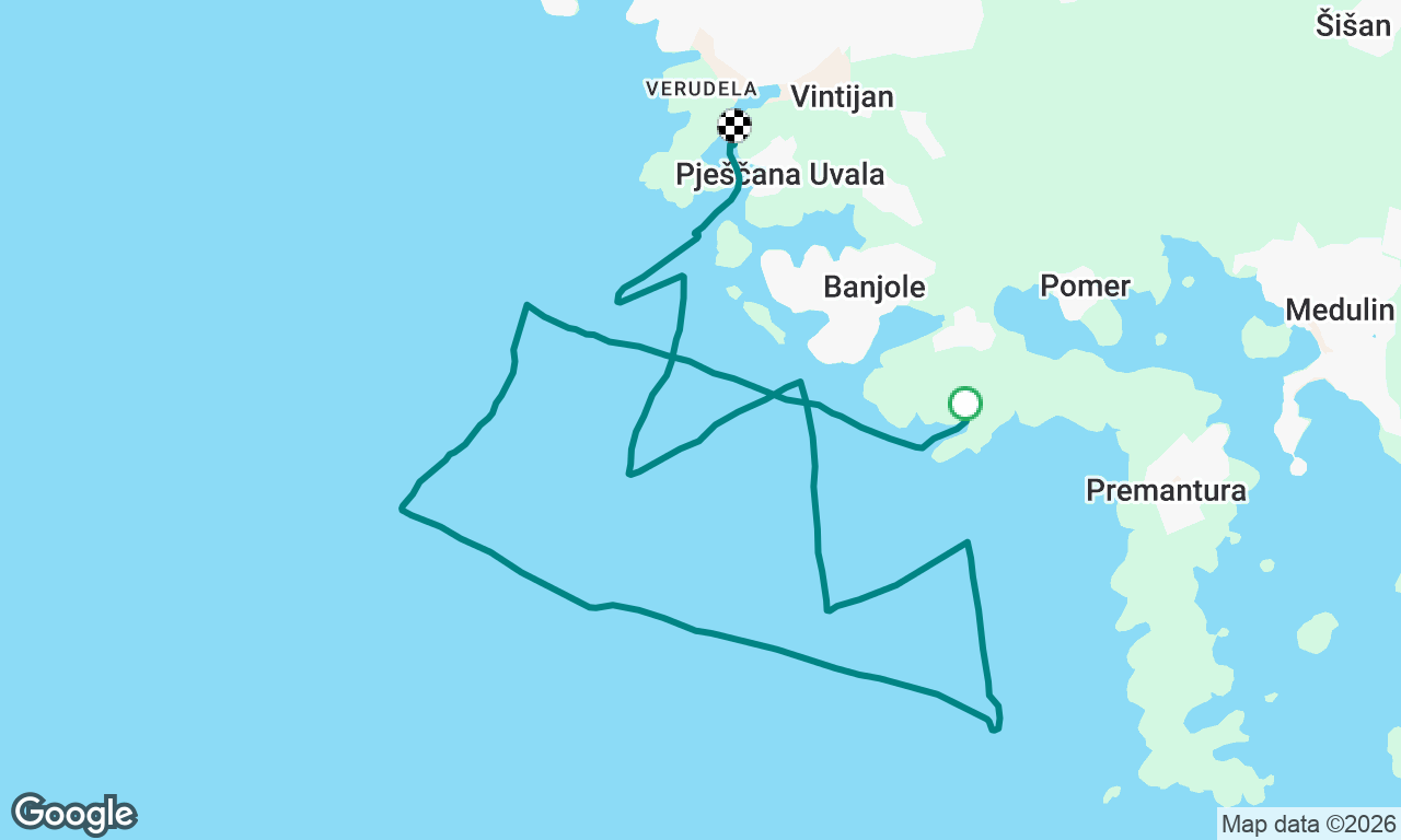 Voyage map