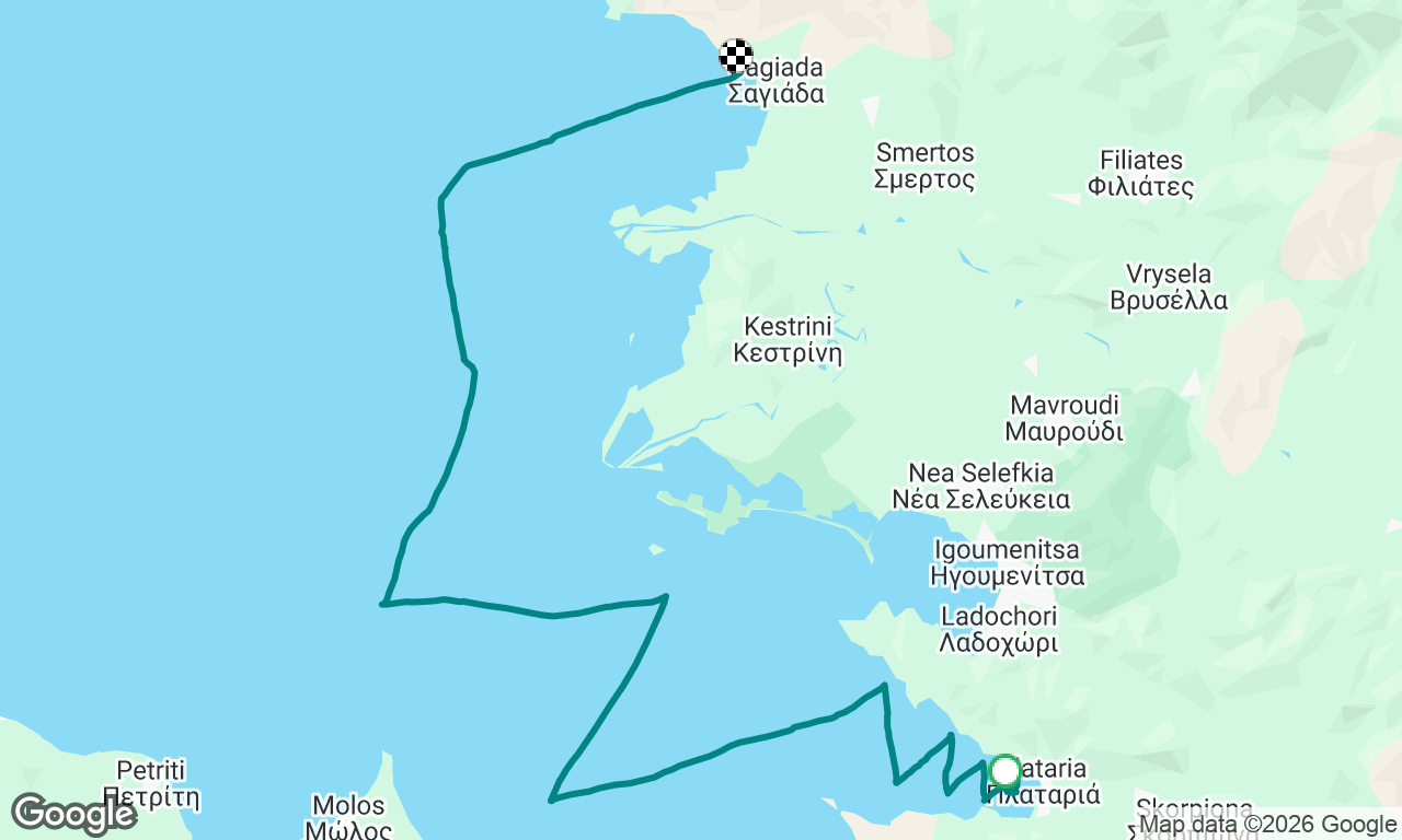 Voyage map