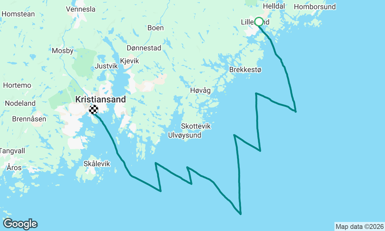 Voyage map