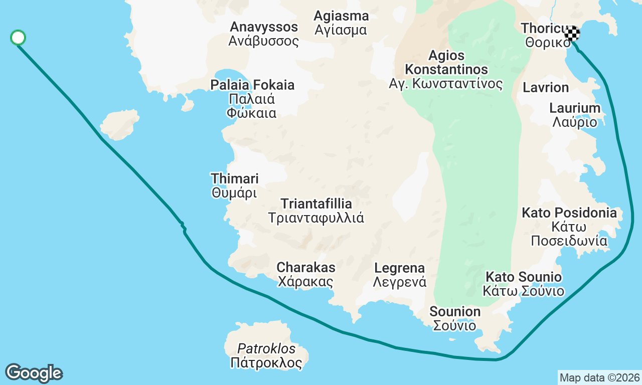 Voyage map