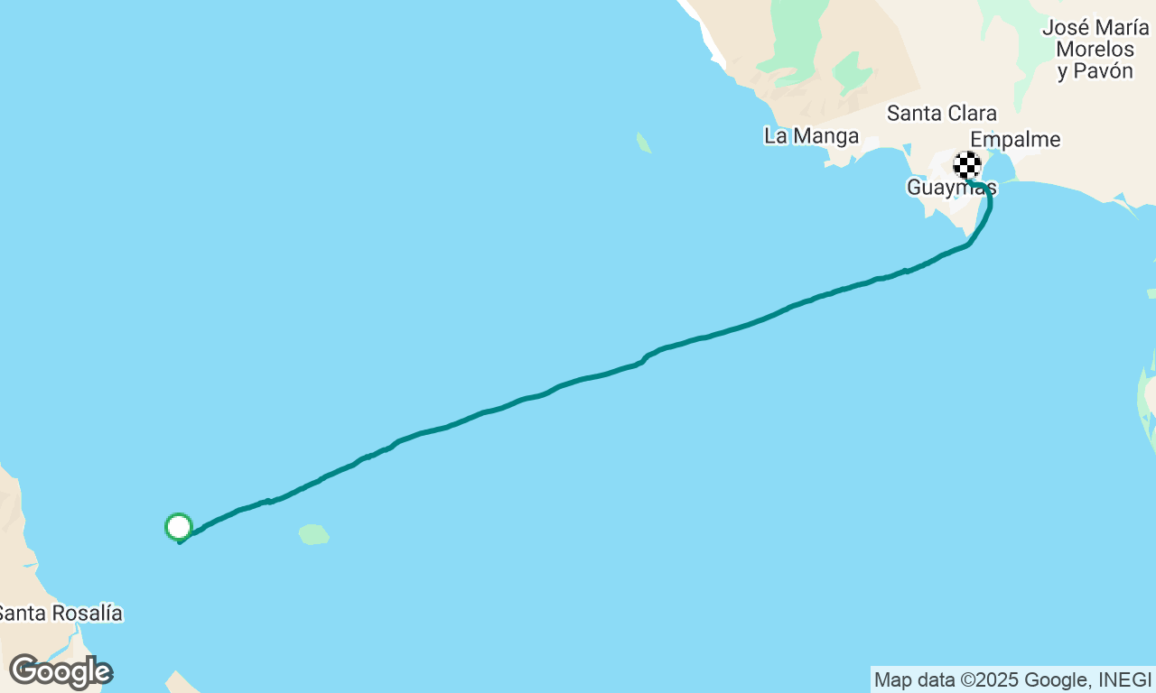 Santa Rosalía to Guaymas Harbor
