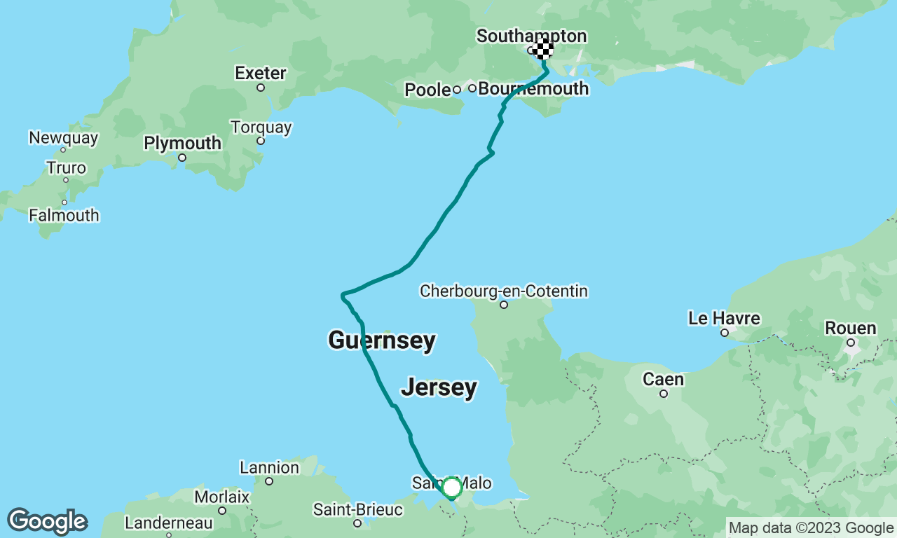 St Malo to Hamble 