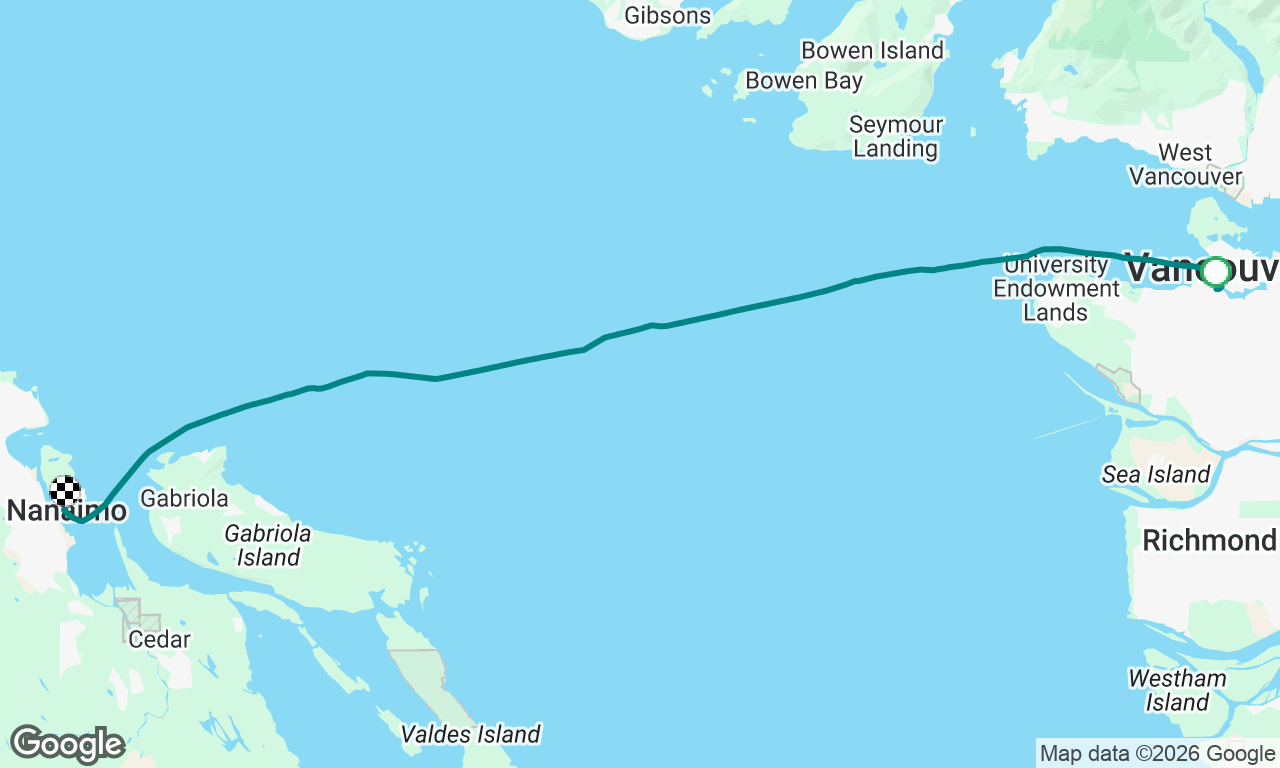 Voyage map