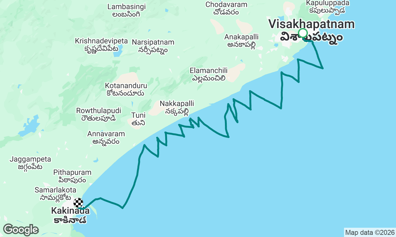 Zigzag from Vizag 