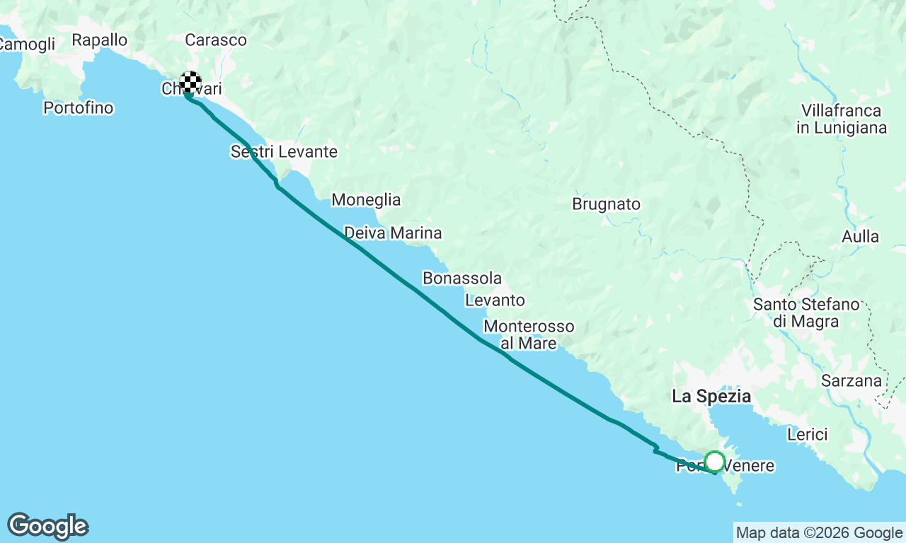 Portovenere to Chiavari