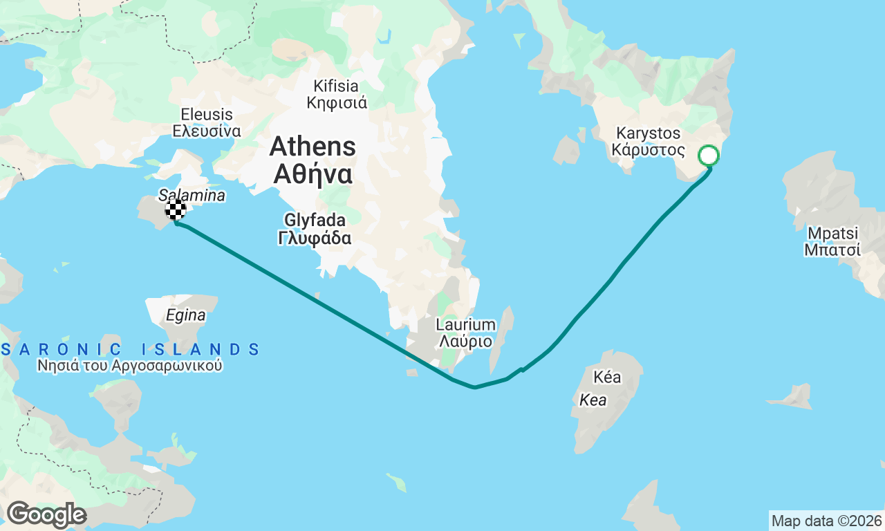 Voyage map