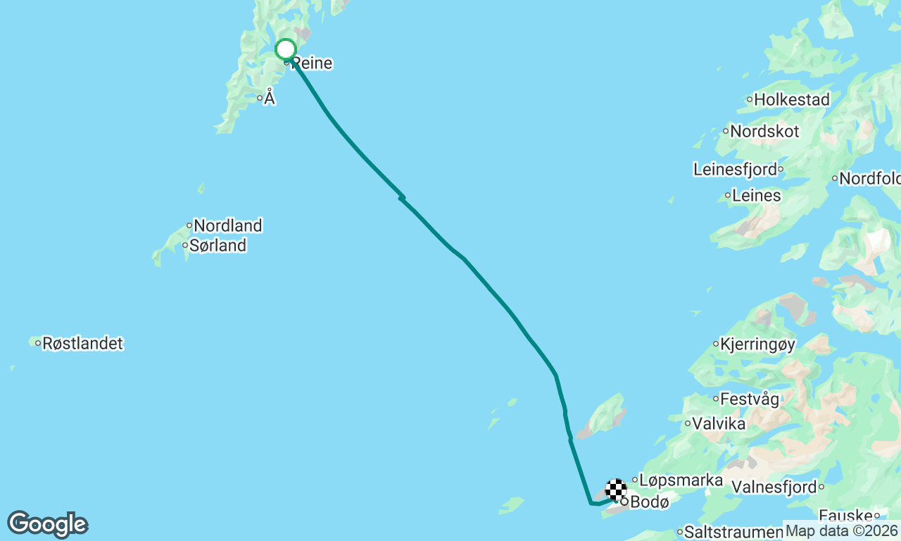 Voyage map