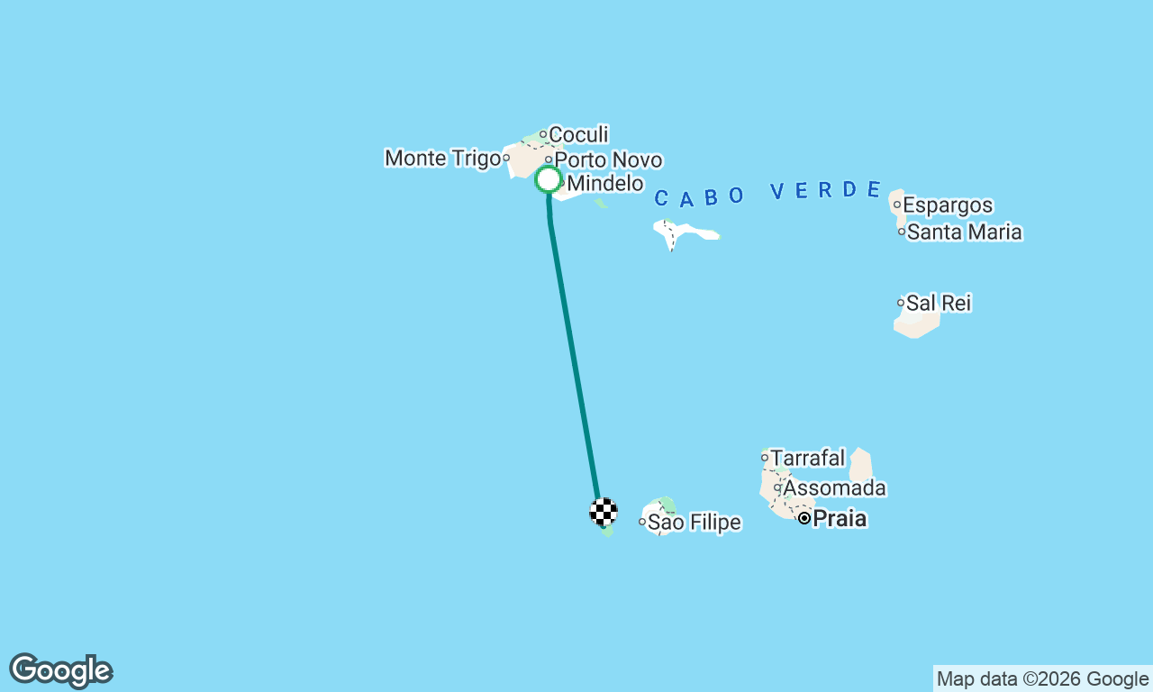 Voyage map