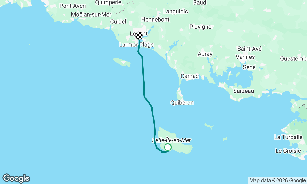 Voyage map