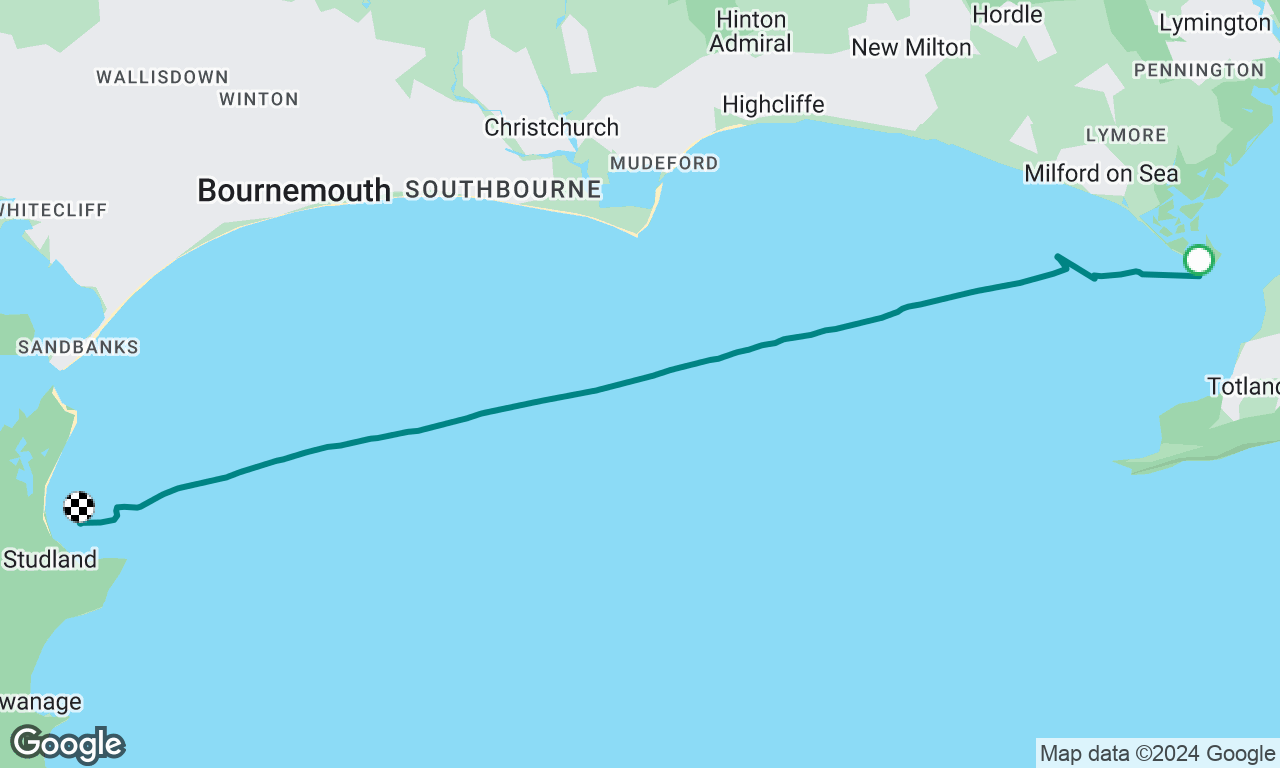 Off to bob in a bay!