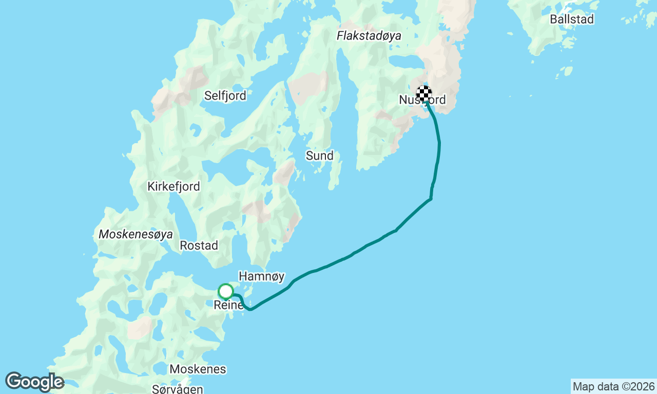 Voyage map