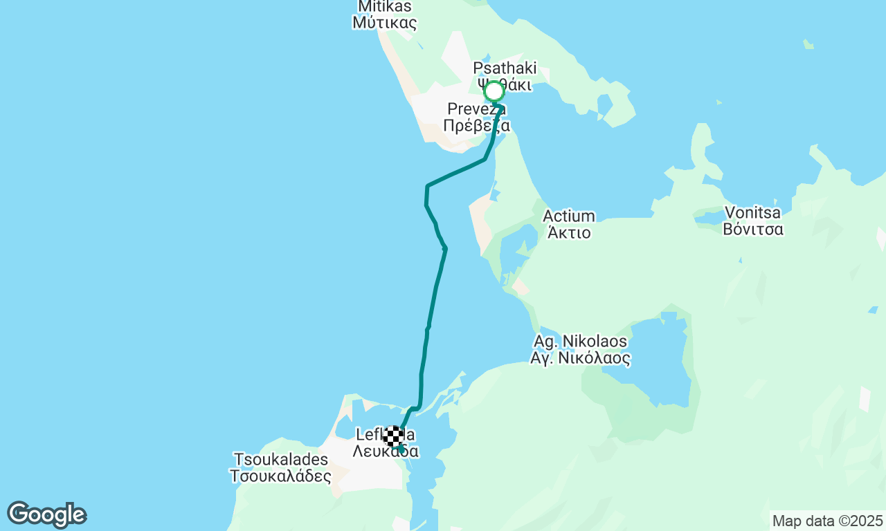 Voyage map