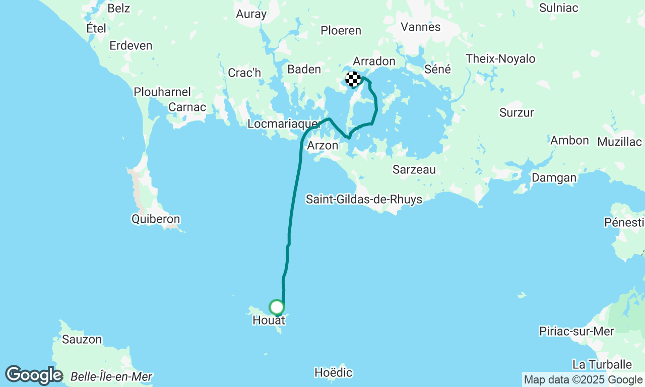Île d‘Houat - Golf de Morbihan (Île aux Moines)
