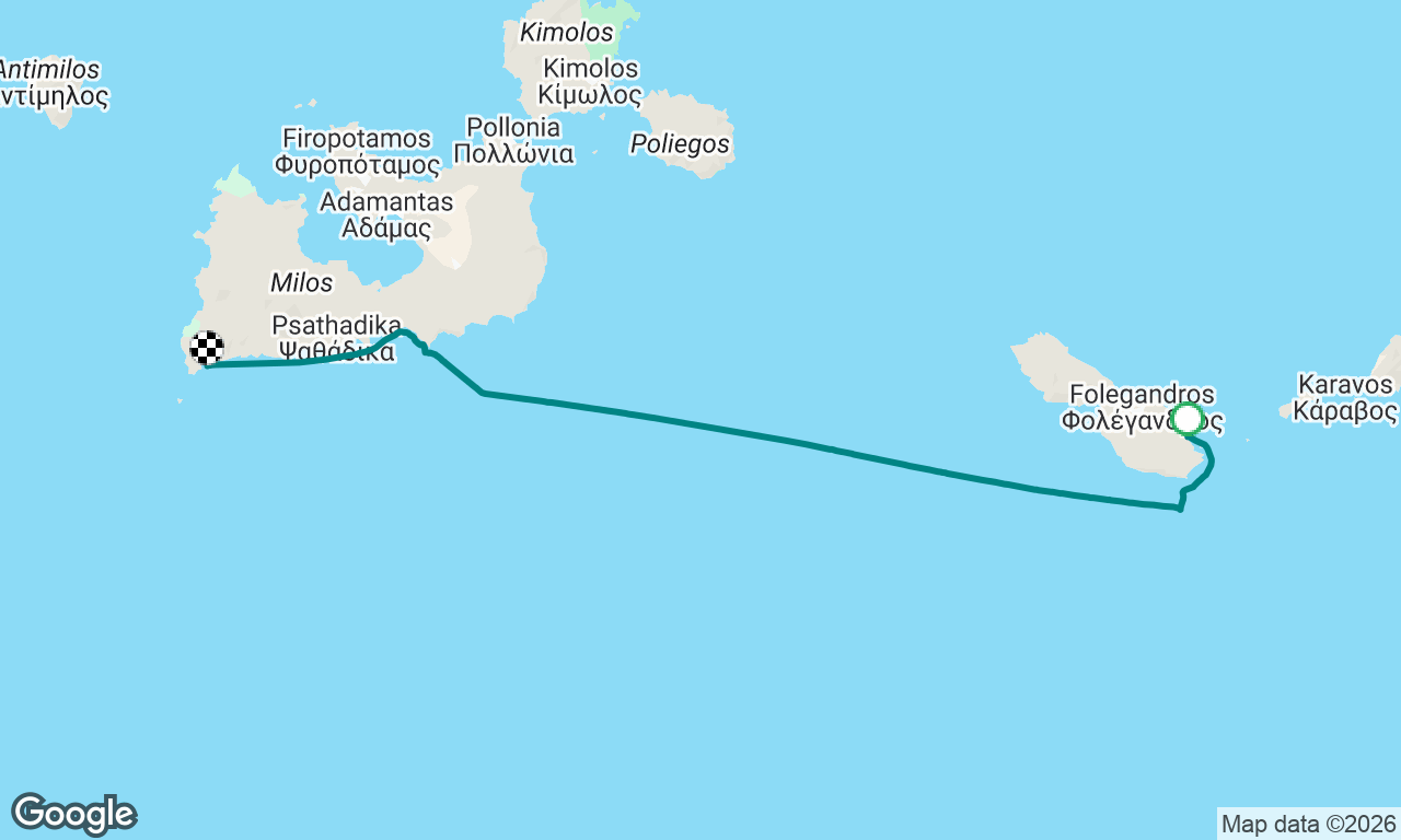 Voyage map