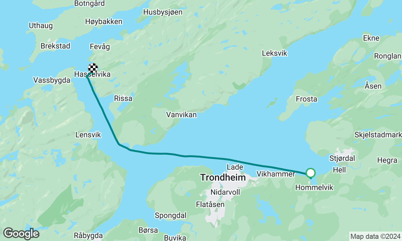 En route to Rakvåg