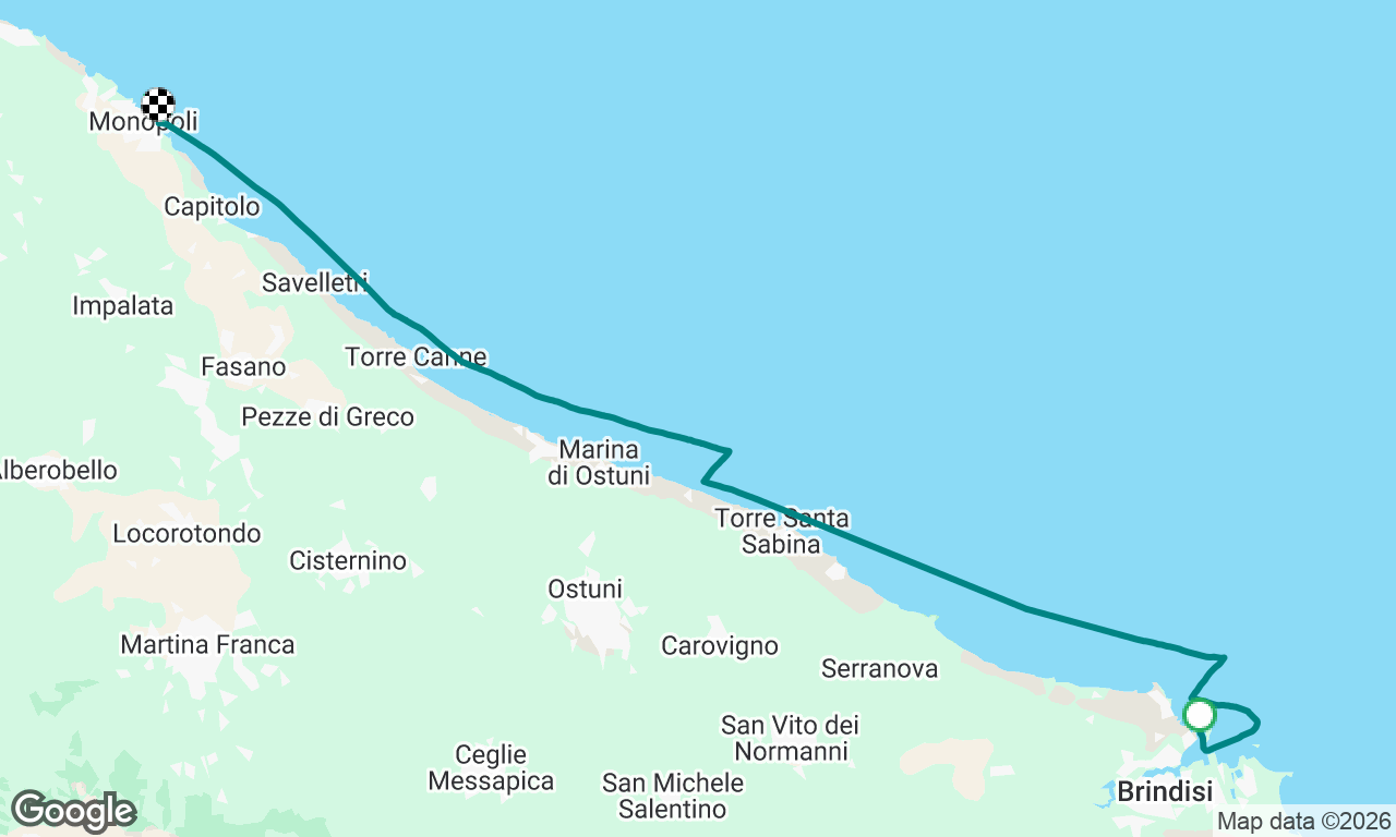 Voyage map