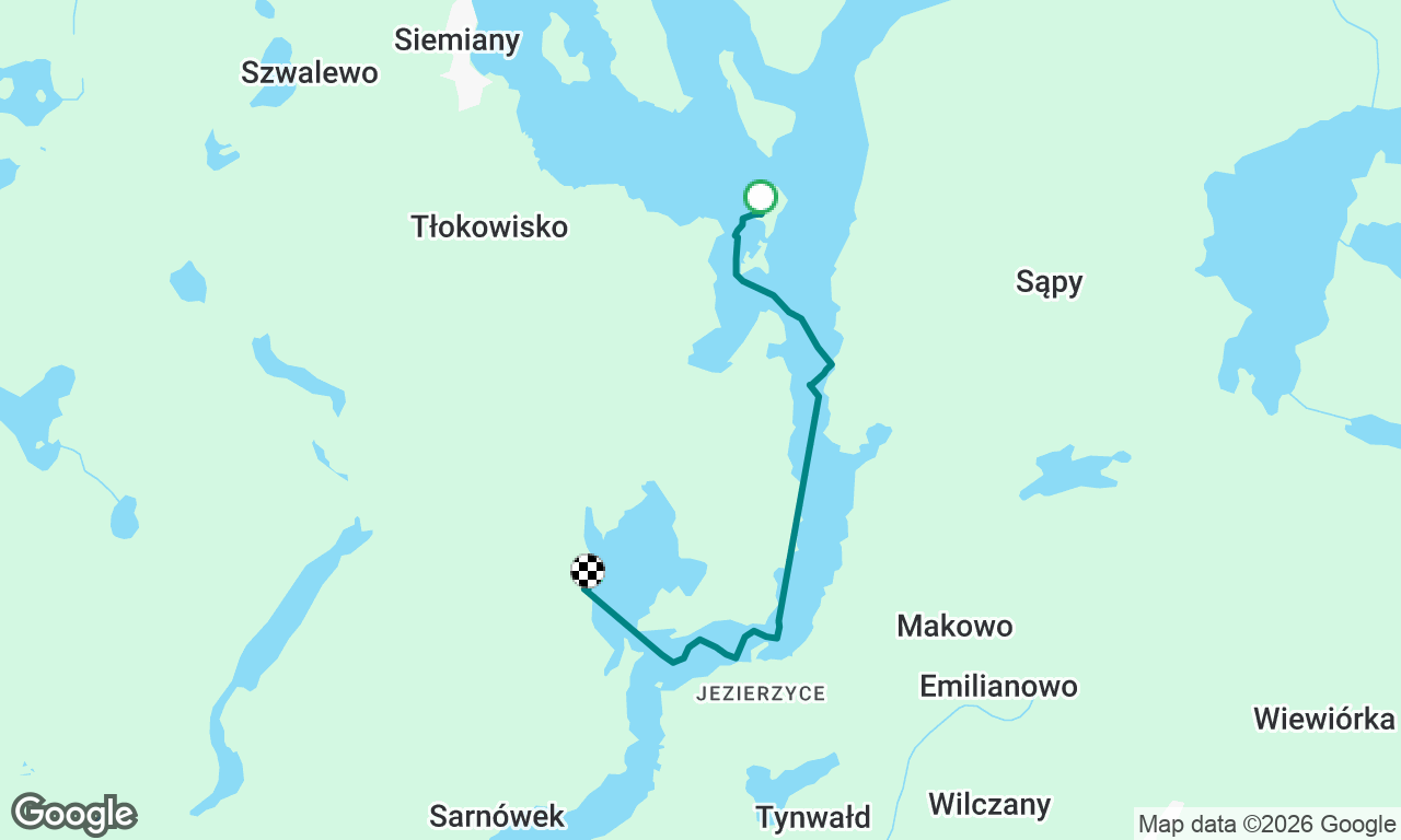 Voyage map