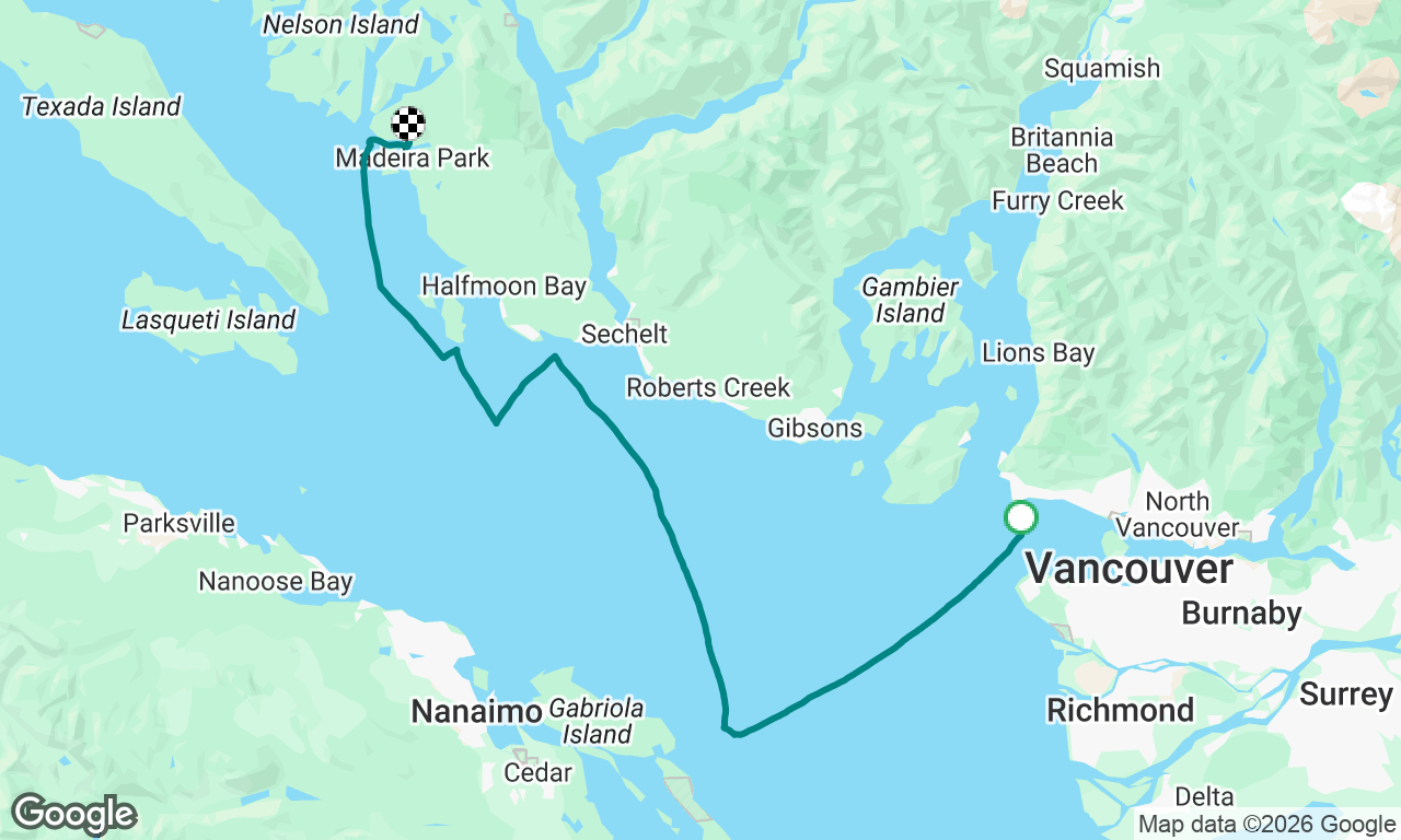 Delivery to Malaspina Regatta