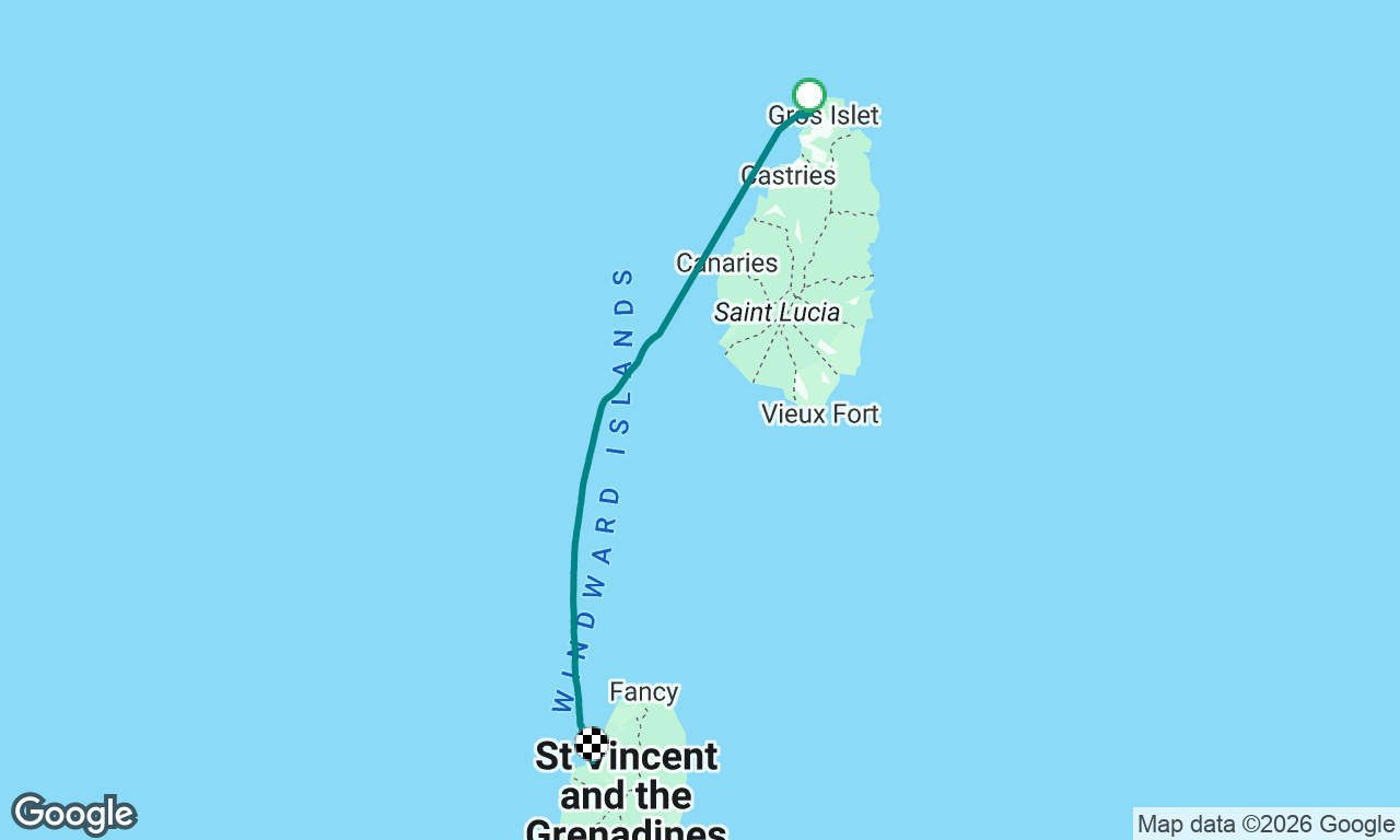Voyage map
