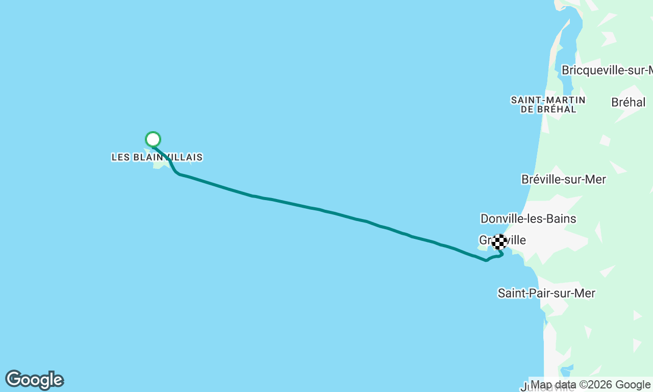 Voyage map