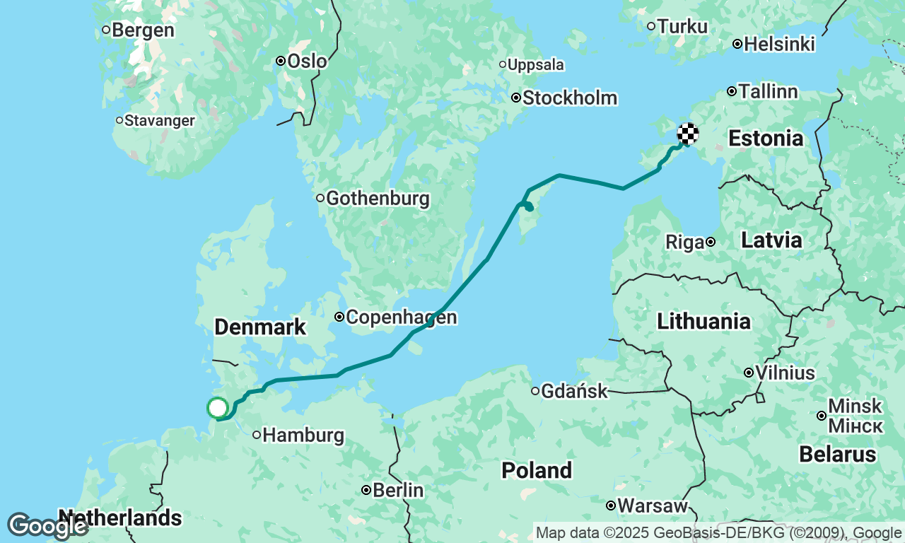 Cuxhaven, GER - Kuressaare, EST