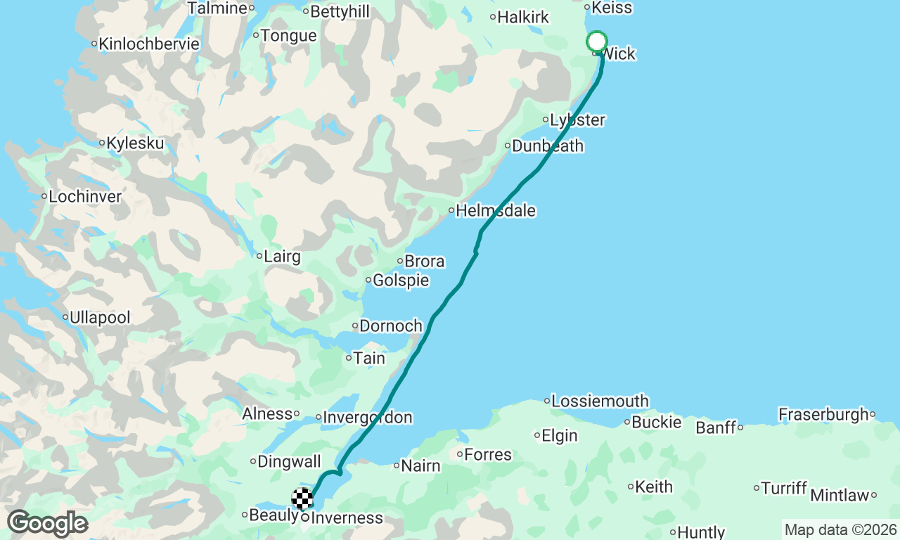 Voyage map