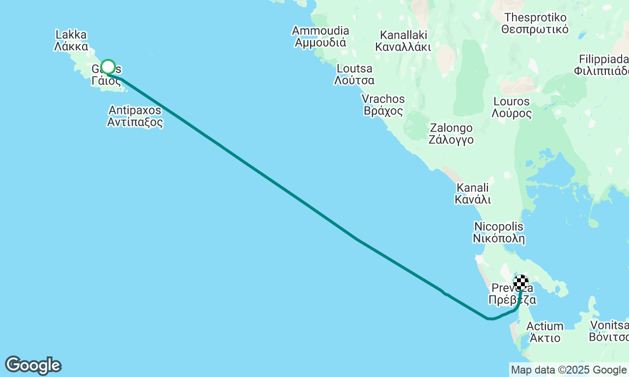 Paxos ➡️ Preveza 
