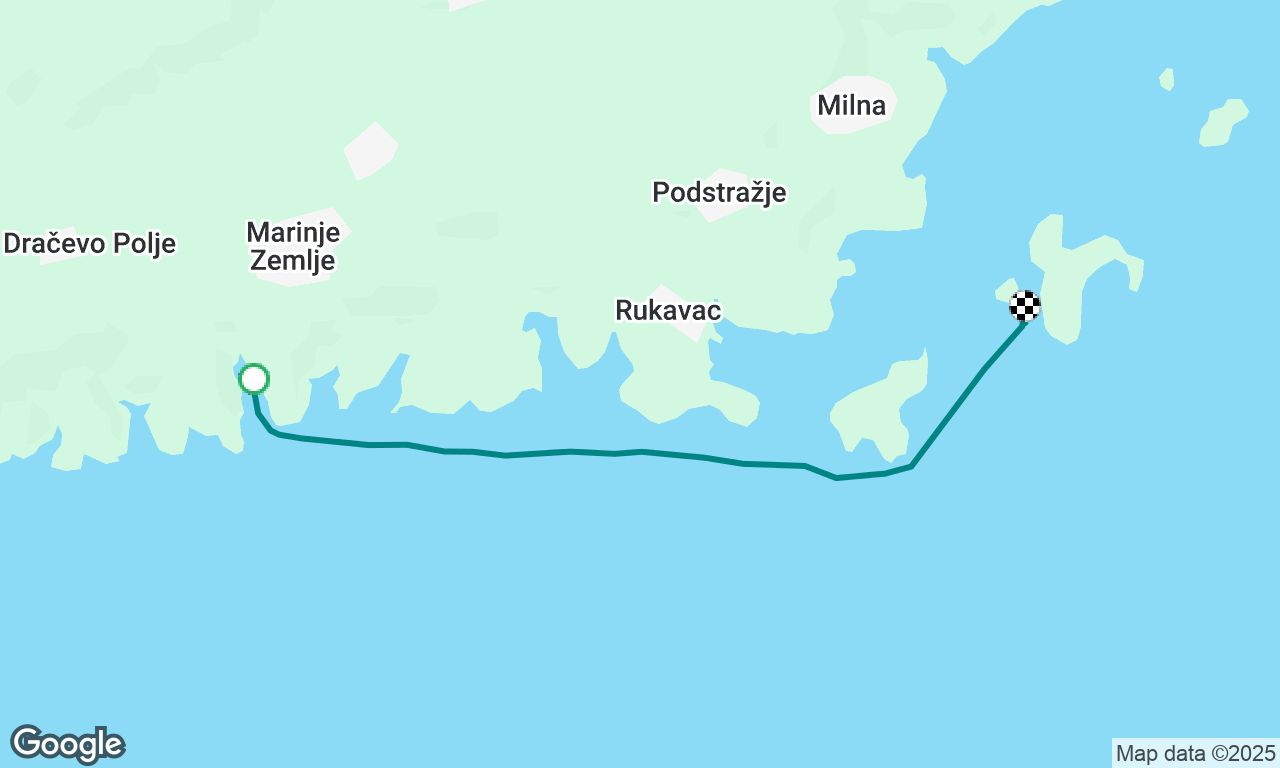 Stiniva Cove to Budikovac Blue Lagoon