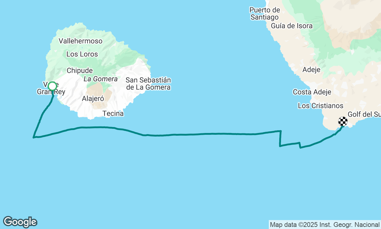 RYA - Canary Sails - Puerto de Vueltas to Marina del Sur Las Galletas