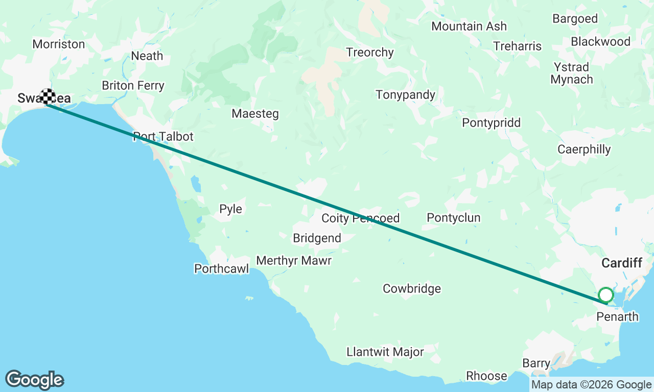 Voyage map