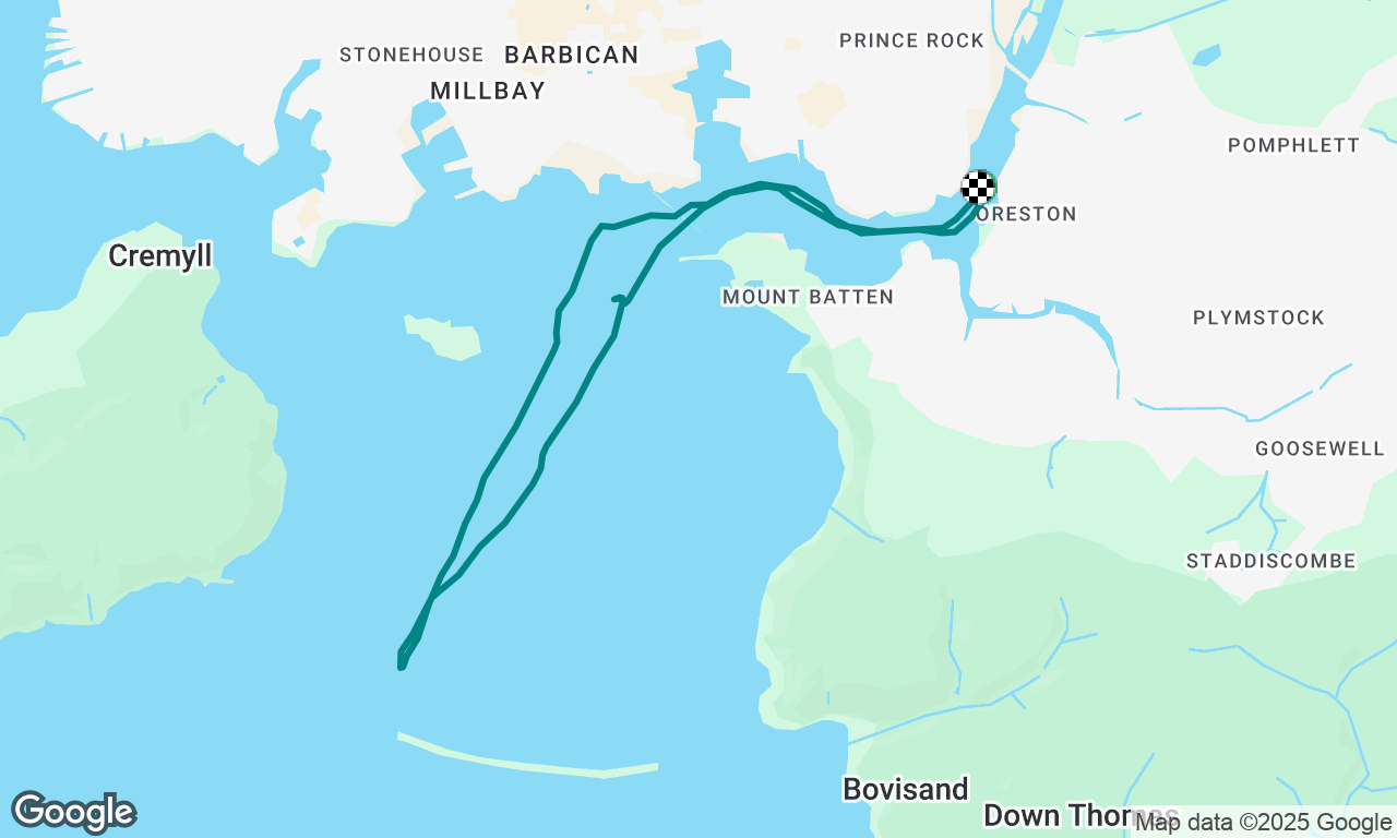 First Sail of 2025 and first solo sail on Kestrel