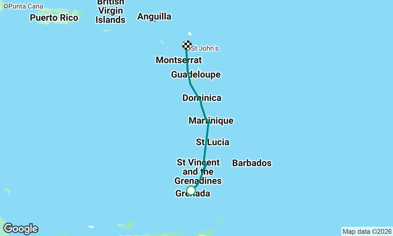 Grenadier to Antigua