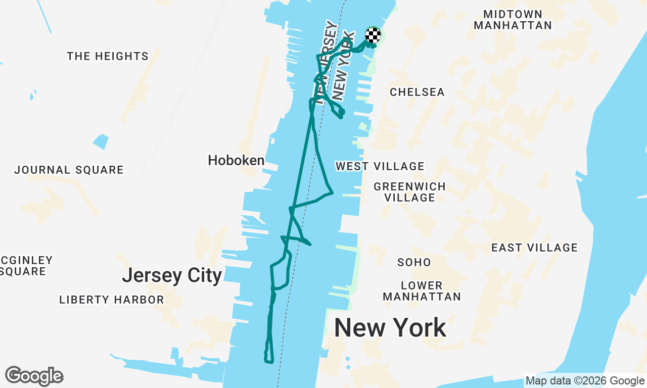Voyage map