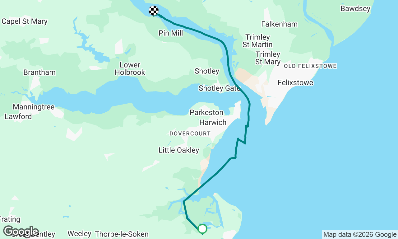 Titchmarsh to Woolverstone 