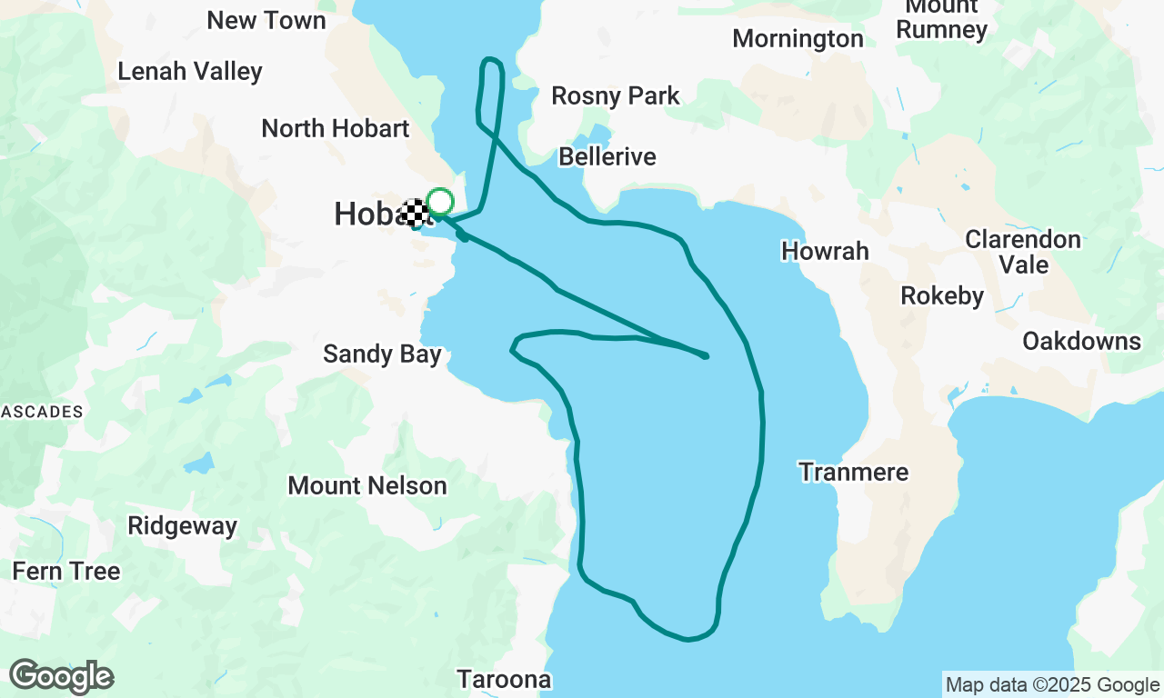Voyage map