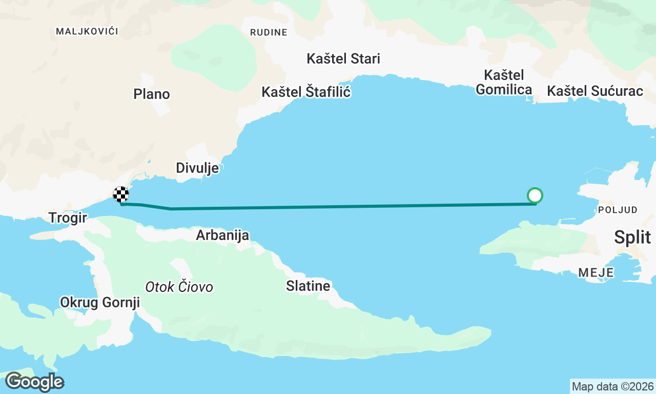 Voyage map