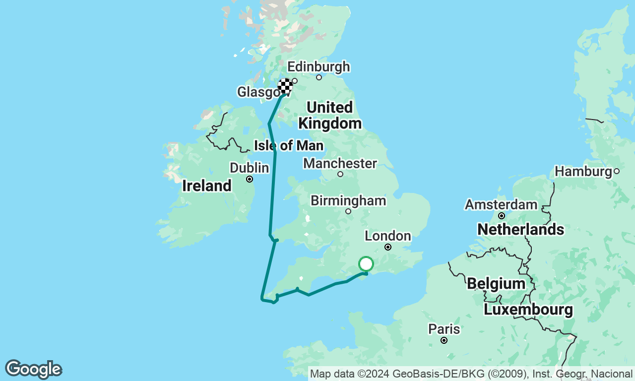 Port Solent to Troon