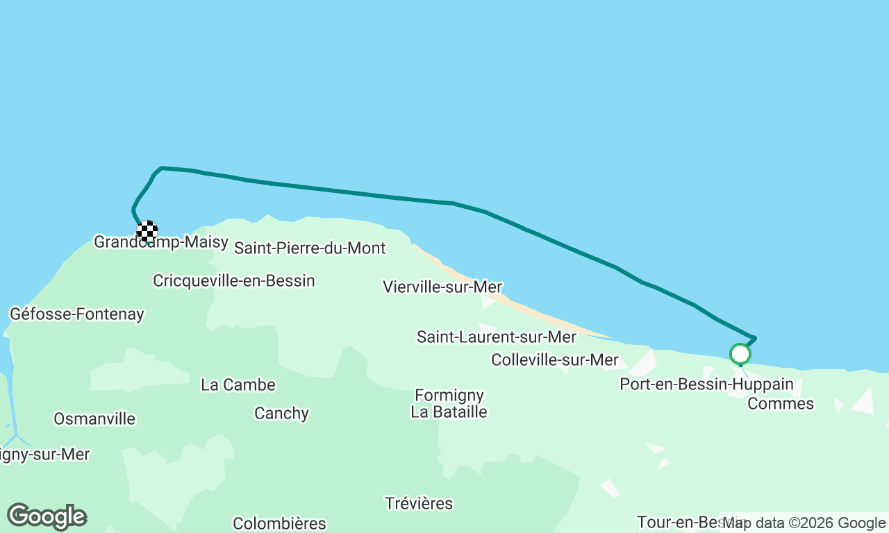 Voyage map