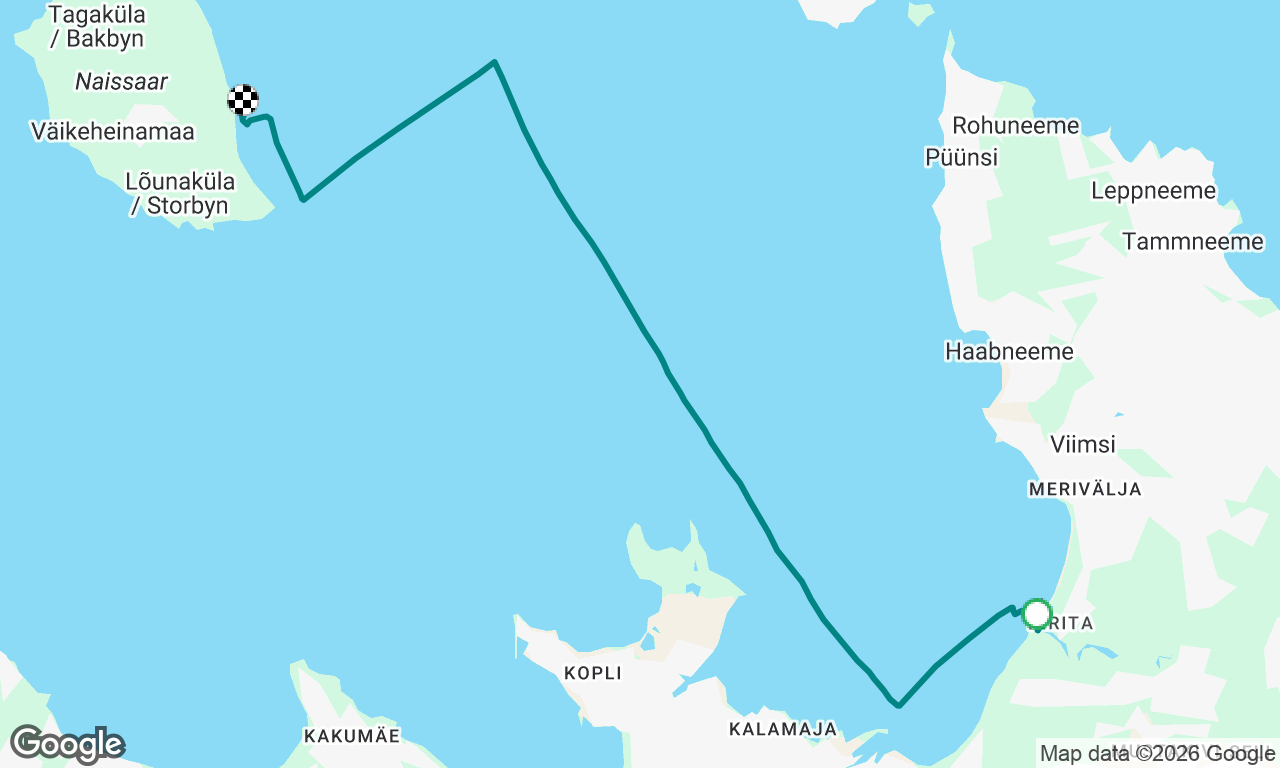 Voyage map