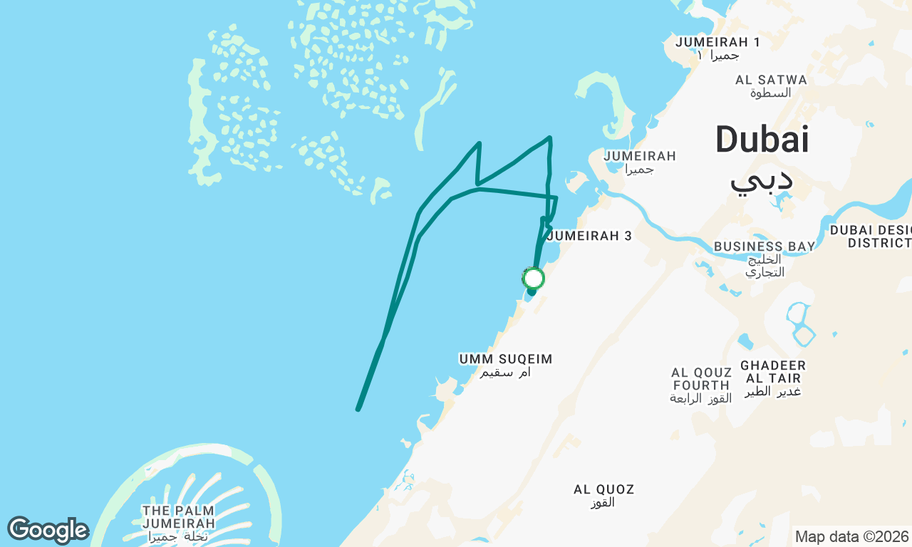 Voyage map