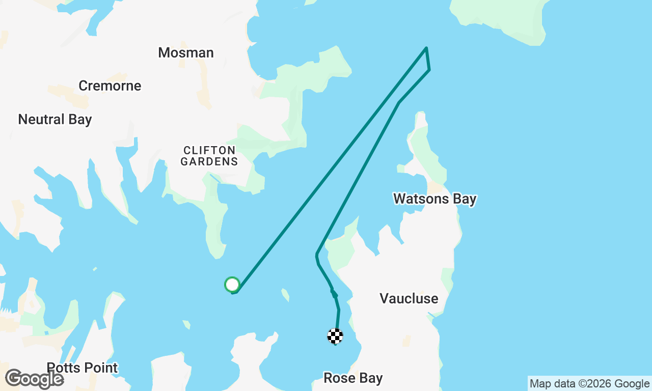 Voyage map