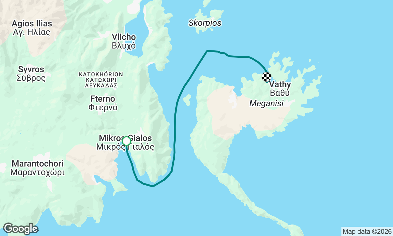 Voyage map