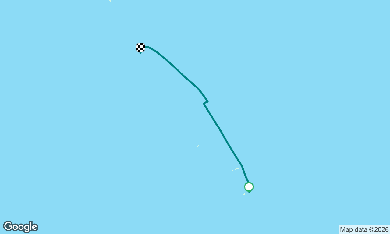Voyage map