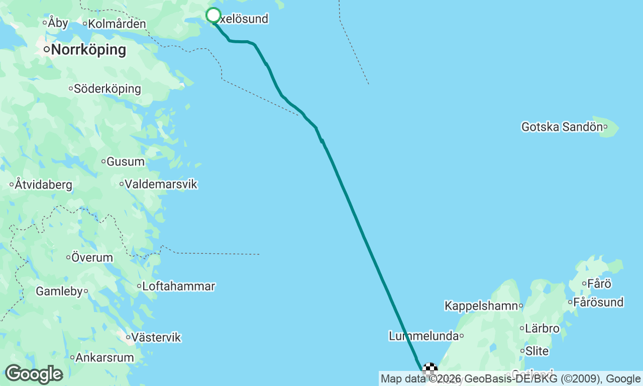 SE - Oxelösund - Visby/Bornholm