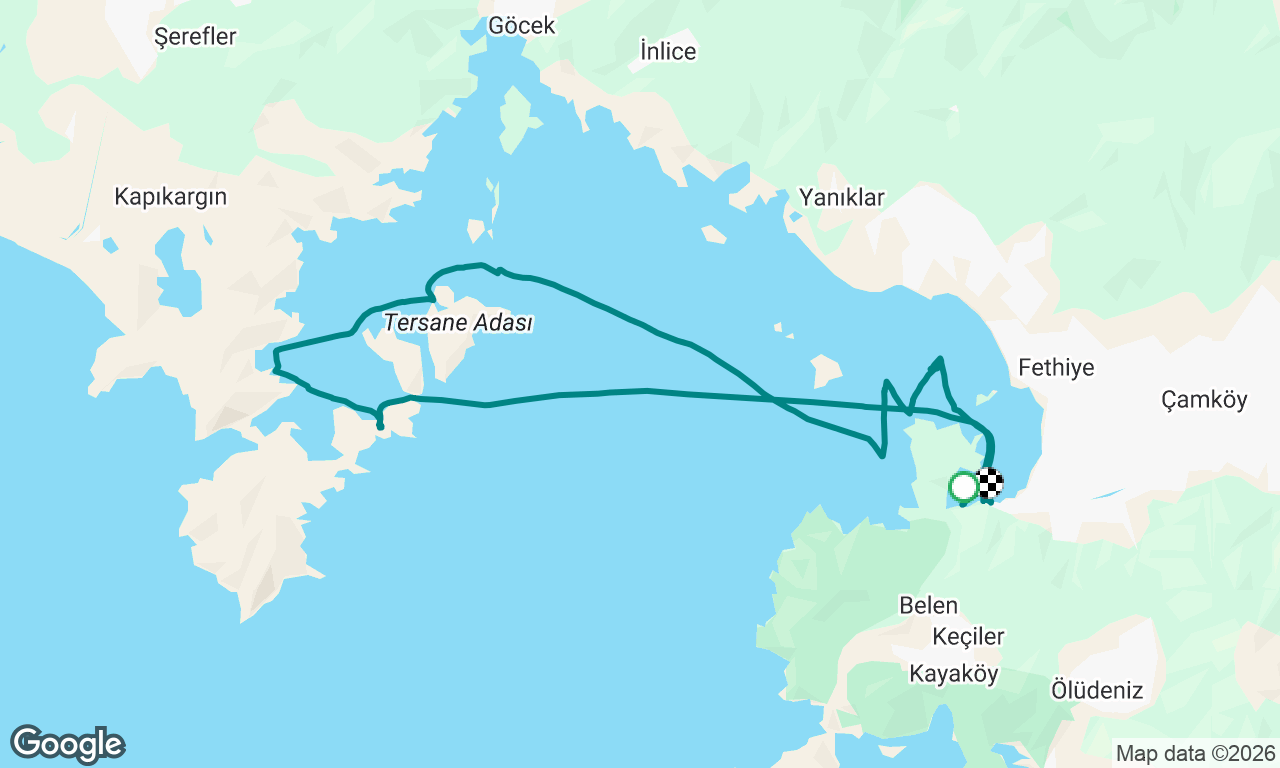Voyage map