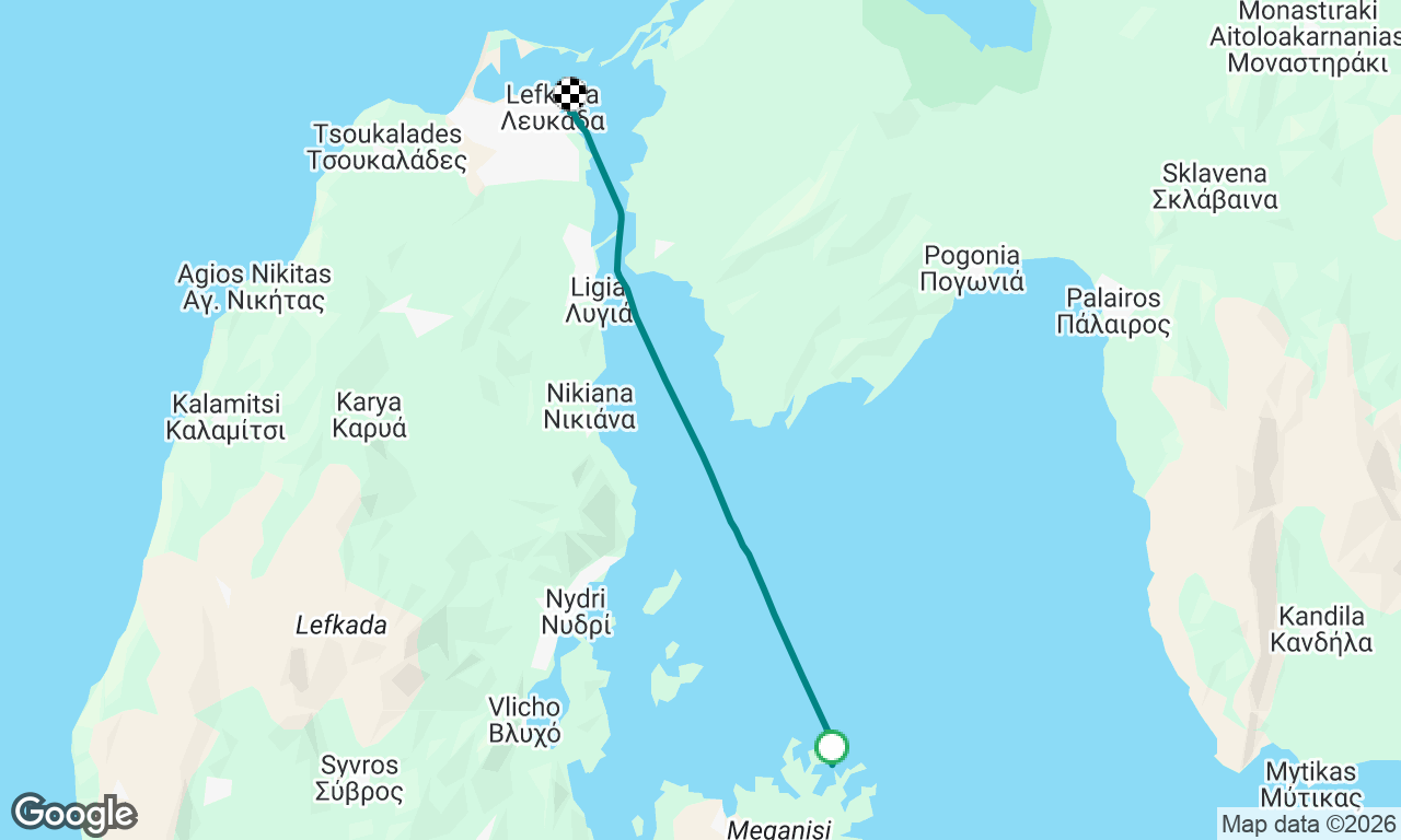 Voyage map